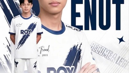 ROY战队社媒官宣：ENUT加入